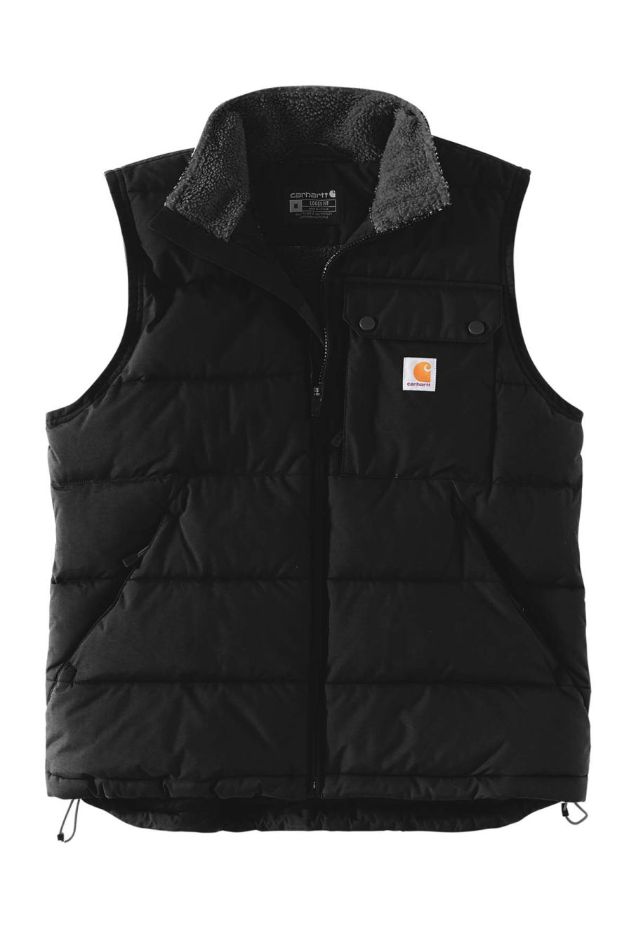105475 Work Vest Montana Insulated Sherpa Carhartt Black N04