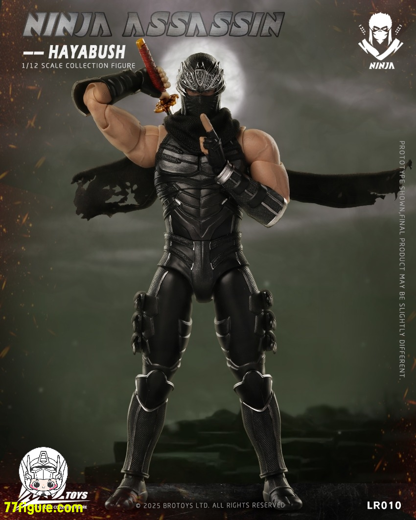 Brotoys 1/12 LR010 忍者 アサシン ファルコン 塗装済み可動フィギュア