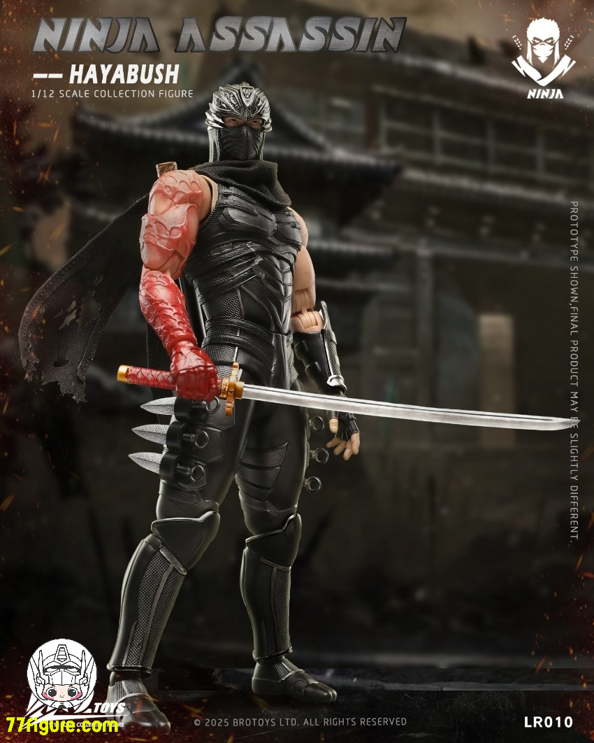 Brotoys 1/12 LR010 忍者 アサシン ファルコン 塗装済み可動フィギュア