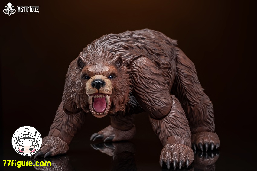 Metytoyz 装甲巨熊 マウント 限定版 塗装済み可動フィギュア
