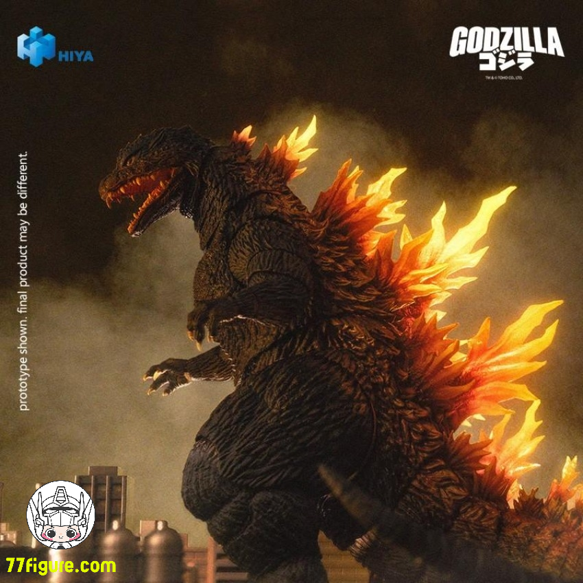 Hiya Toys Exquisite Basic シリーズ ゴジラ 2000 放射性ゴジラ 塗装