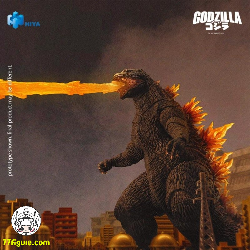 Hiya Toys Exquisite Basic シリーズ ゴジラ 2000 放射性ゴジラ 塗装