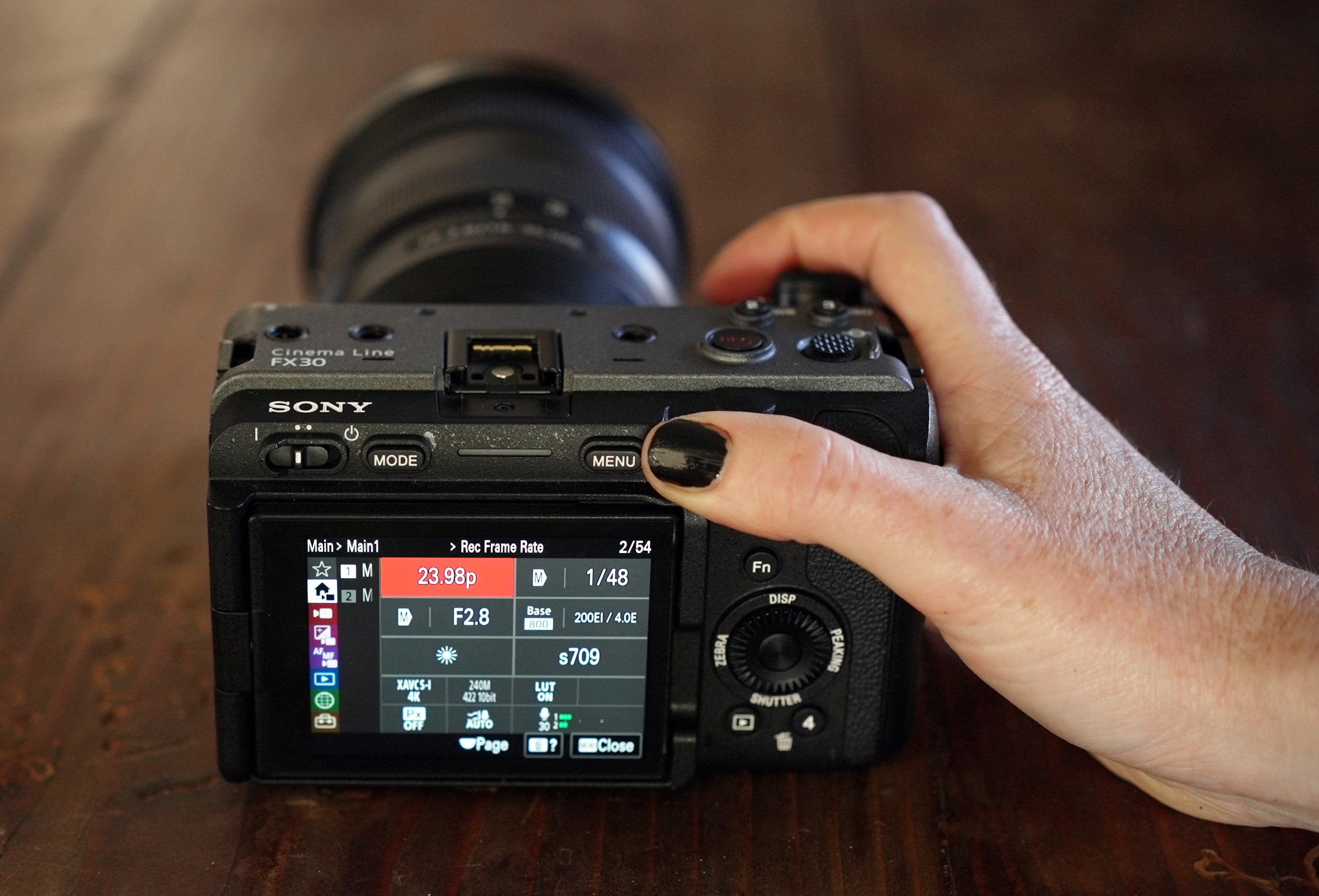 Mastering the FX3/FX30 Menus | Sony Cine