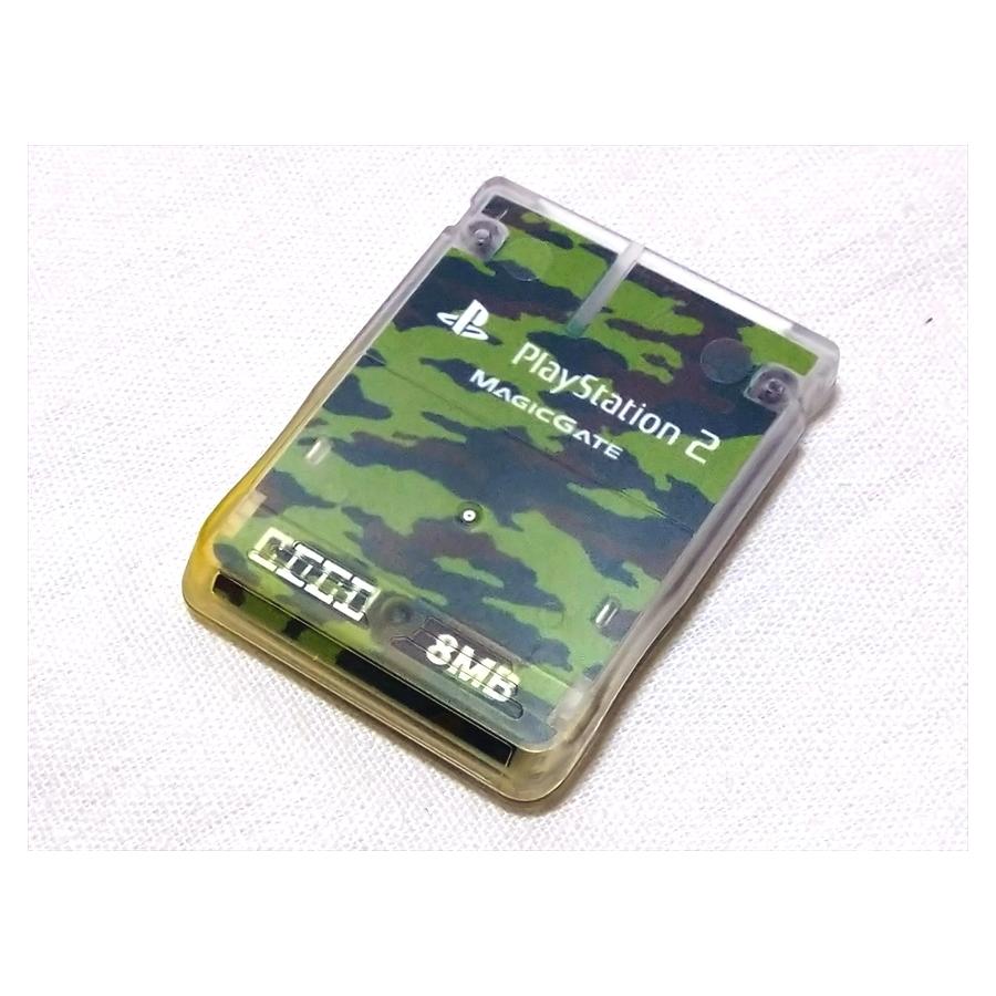 国内版PS2]HORI プレイステーション2専用 メモリーカード8MB 迷彩[箱