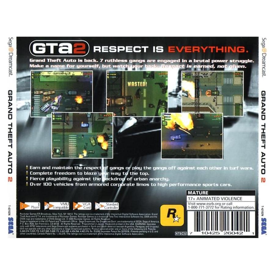 北米版DC]Grand Theft Auto 2(中古) - huck-fin