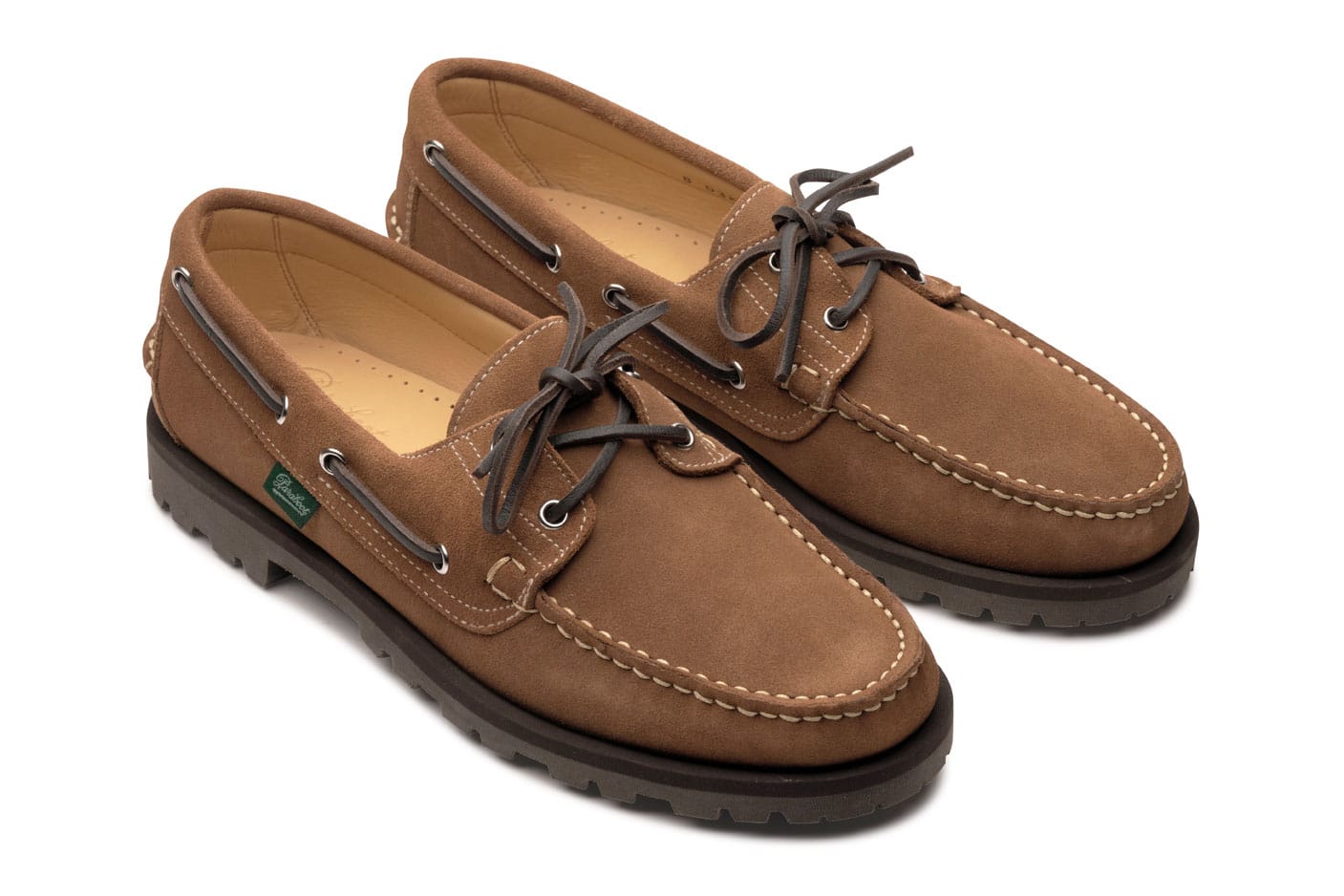パラブーツ パラブーツ デッキシューズ MALO レザー ブラウン 8.5 malo