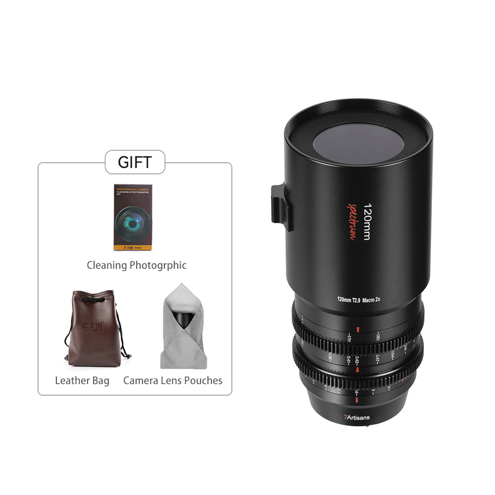 MF 120mm T2.9 Full-frame Macro 2X Lens for E/EOS-R/Z/L – Official