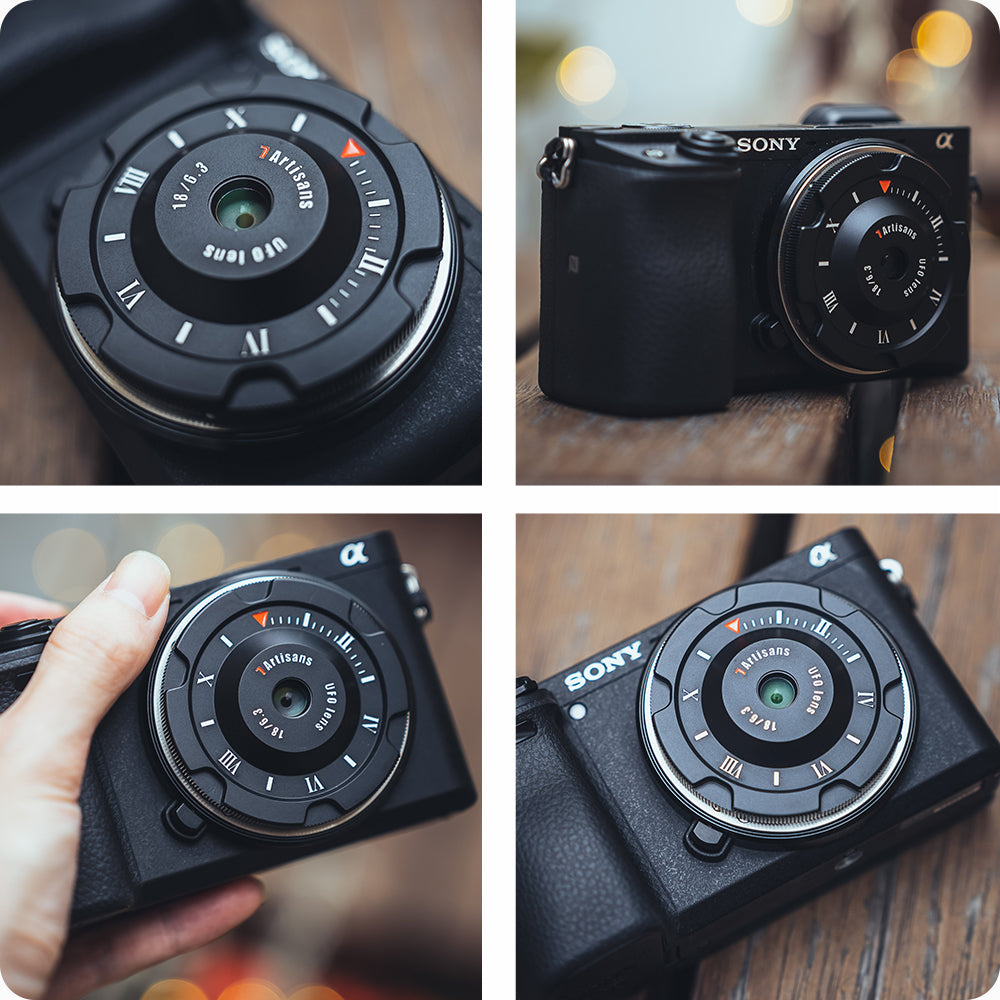 7Artisans 18mm F6.3 APS-C cap lens for Sony E, Fuji FX, Canon M