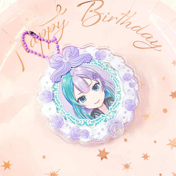 アクリル缶バッジケース(ケーキ)RD(レッド) 通販｜セブンネット