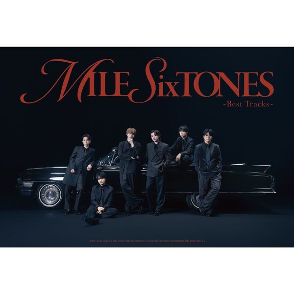 SixTONES／MILESixTONES -Best Tracks-（初回盤A／2CD+Blu-ray）（外付