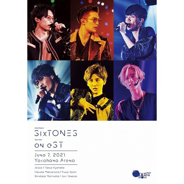 SixTONES／on eST Blu-ray通常盤（Blu－ray） 通販｜セブン