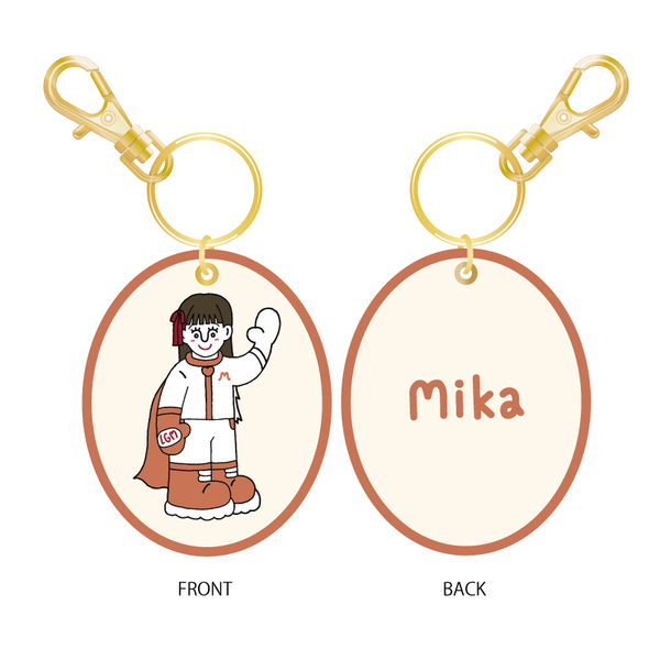 Little Glee Monster／Live 2025”Voice” 刺繍キーホルダー（ミカ