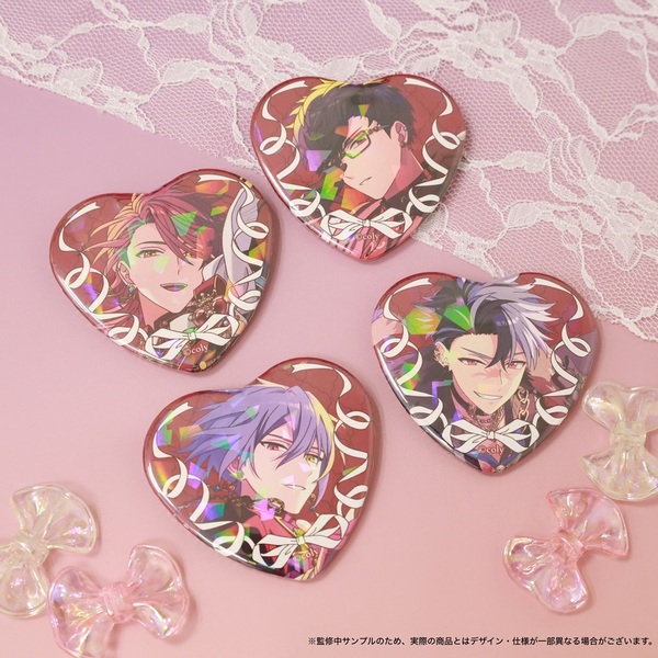 魔法使いの約束』 トレーディングホログラムハート缶バッジ