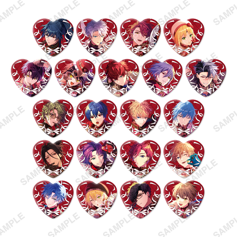 魔法使いの約束』 トレーディングホログラムハート缶バッジ