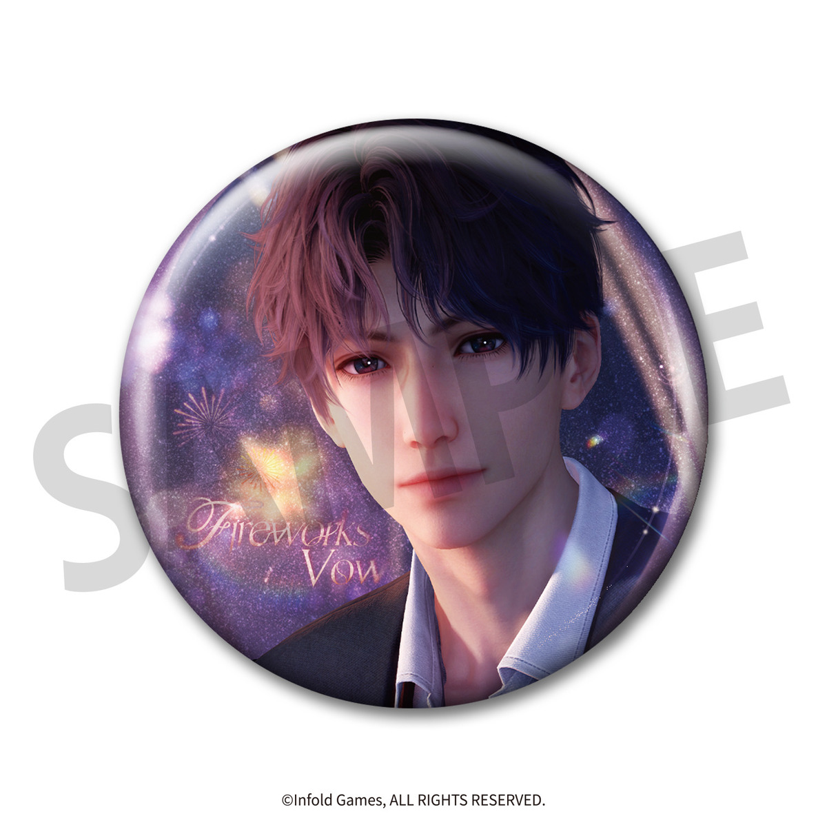 恋と深空 日本語版 VIP 缶バッジ アクリル 手紙 セイヤ レイ ホムラ