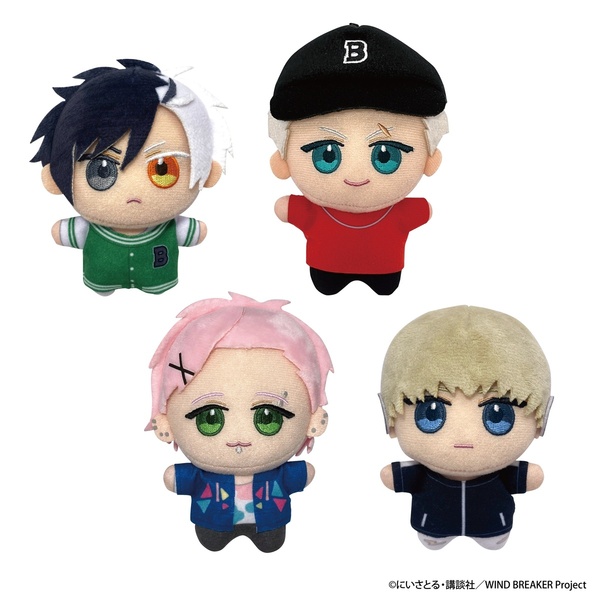 WIND BREAKER ぬいぐるみマスコット 桐生三輝（ストリートver