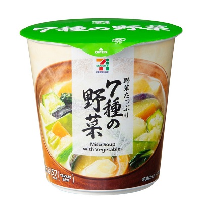 カップみそ汁 7種の野菜 25.8g | セブンプレミアム公式