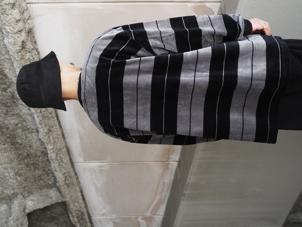 COOTIE PRODUCTIONS / Velour Border L/S Tee 通販 正規代理店