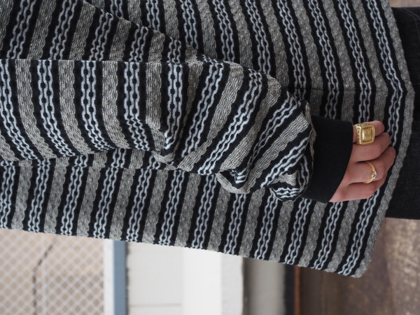 COOTIE PRODUCTIONS / Jacquard Border L/S Tee 通販 正規代理店