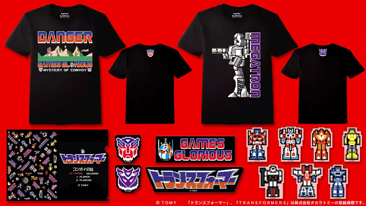 トランスフォーマー 『コンボイの謎』×GLORIOUSコラボ Tシャツ｜販売