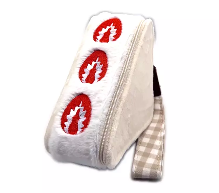 Strawberry Sando Wristlet Pouch - Nucleus | Art Gallery and Store