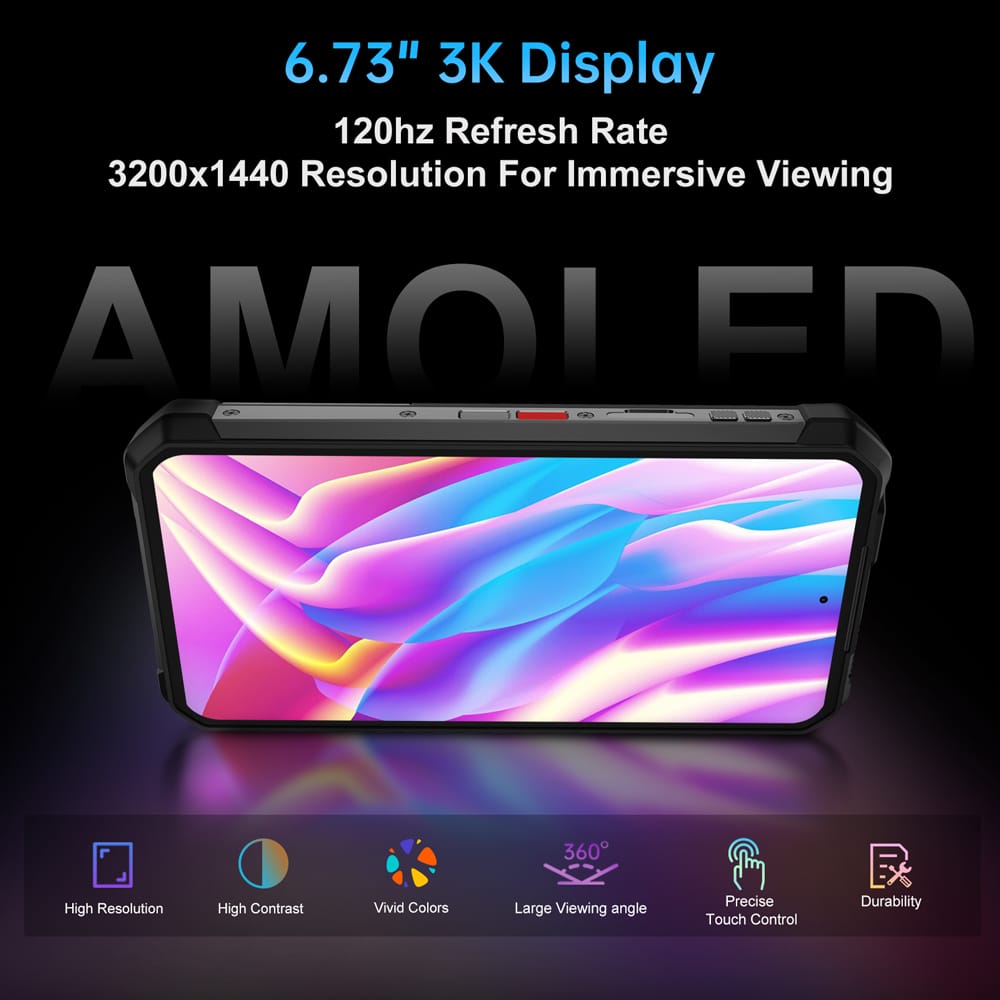 TANK 4 Pro - World's First 720P Rugged Projector Phone