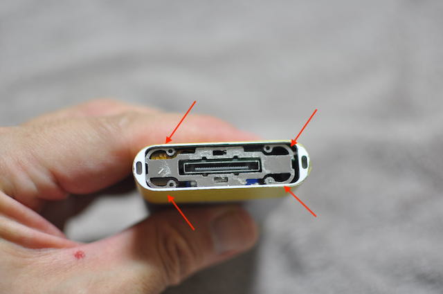 iPod Miniの改造｜128GBへ大容量化と充電池交換