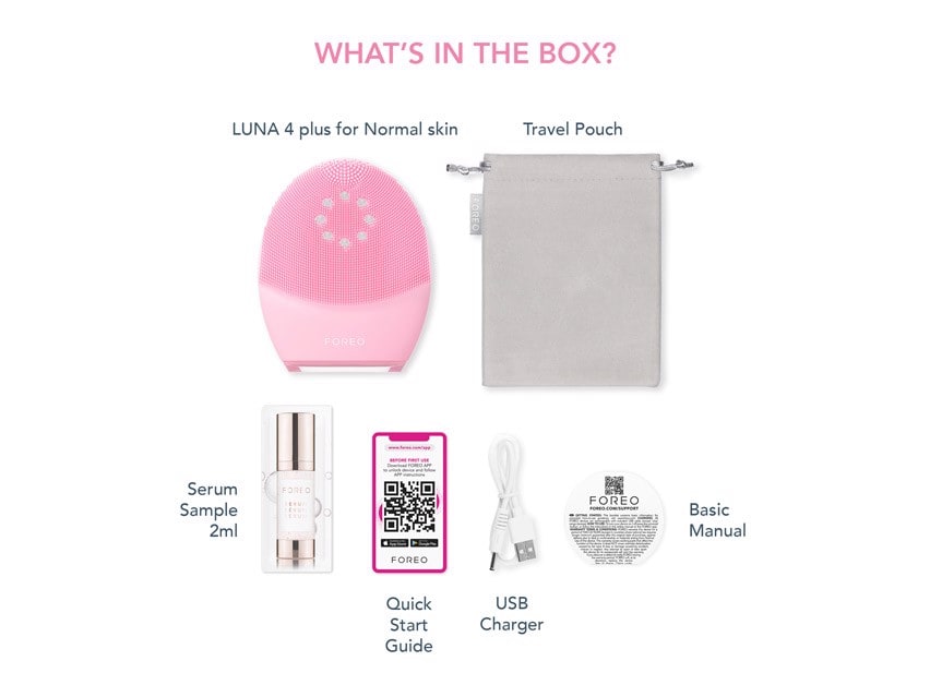 FOREO LUNA 4 Plus Facial Cleansing Device | LovelySkin