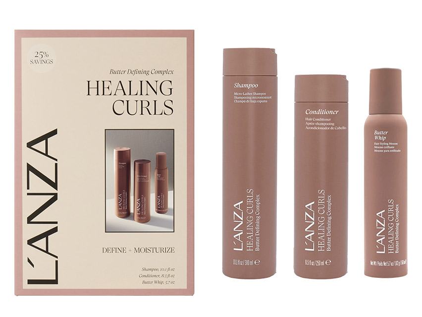 L'ANZA Healing Curls Define & Moisturize Set - Limited Edition
