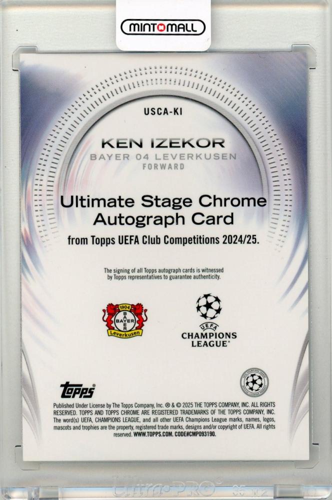 ミントモール / MINT LAB TOKYO店 / 2024-25 Topps UEFA Club