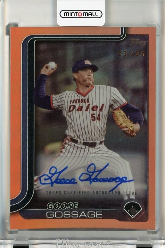 ミントモール / MINT 千葉店 / 2025 Topps NPB ゴセージ 直筆サイン