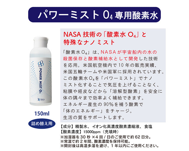 パワーミストO4セット – Dog Life Support 9689