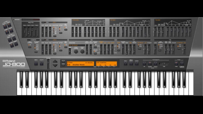 Roland Cloud JD800レビュー 90年代を代表するシンセサウンド完全再現