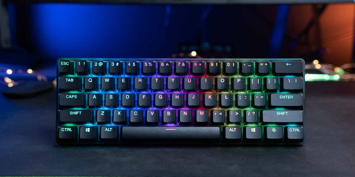 Apex Pro Mini Wireless review: Adjustable switch 60% keyboard