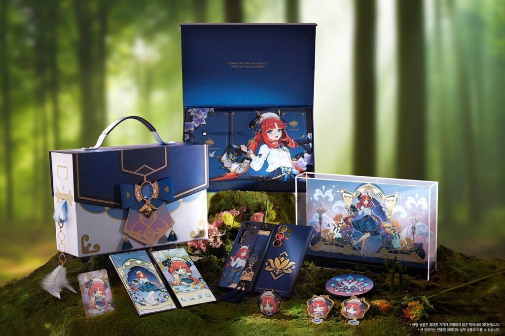 超豪華…！韓国限定でGalaxy S23 Ultra「原神」コラボアクセサリが登場