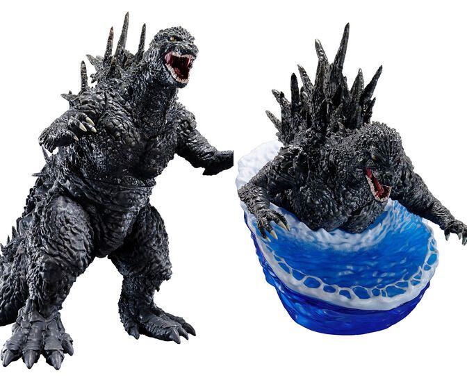 ゴジラ−1.0』の劇中シーンを再現したジオラマ風フィギュアが登場 全3