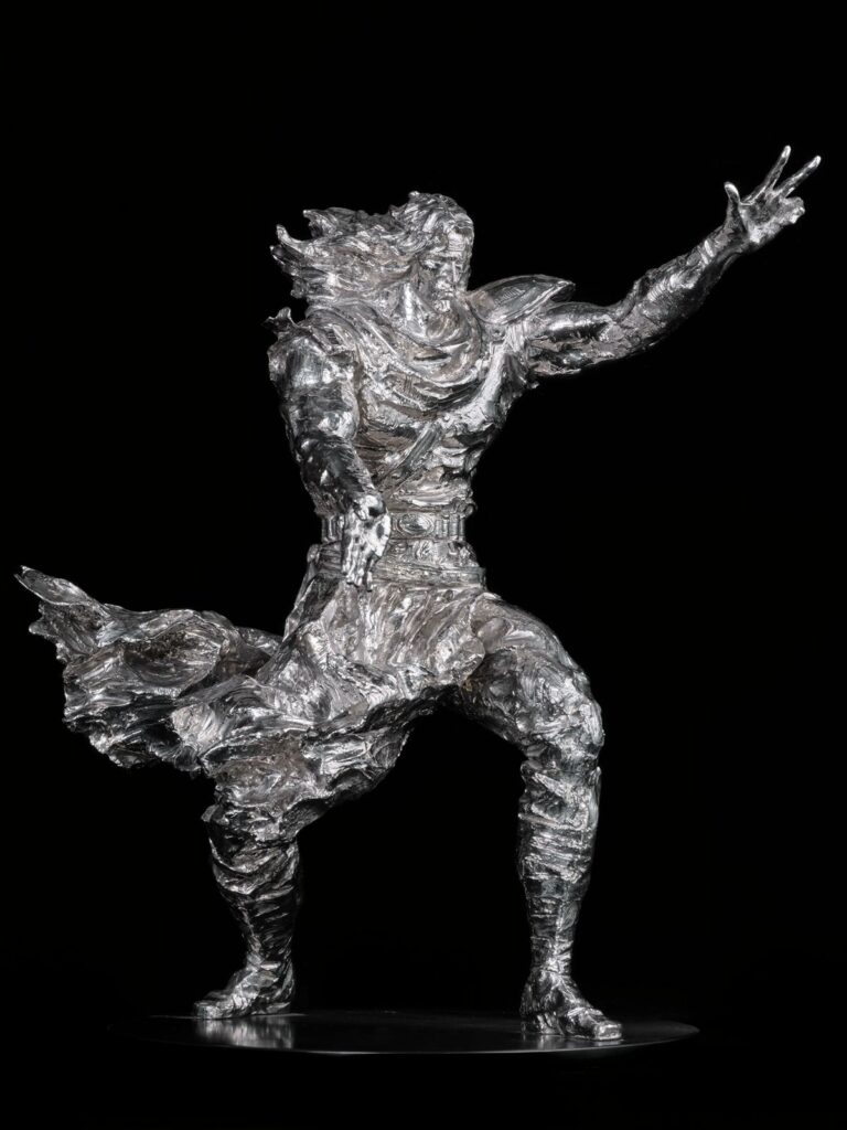 北斗の拳』トキ＆シュウが彫刻アートに！無料で見られて30万円〜買える