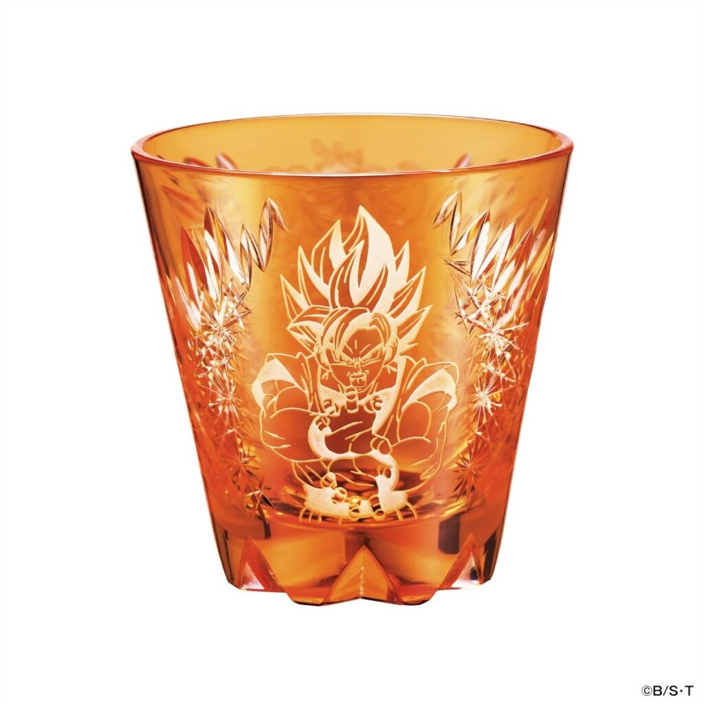 ドラゴンボールZ』伝統工芸・江戸切子グラスが登場…熟練職人が超サイヤ
