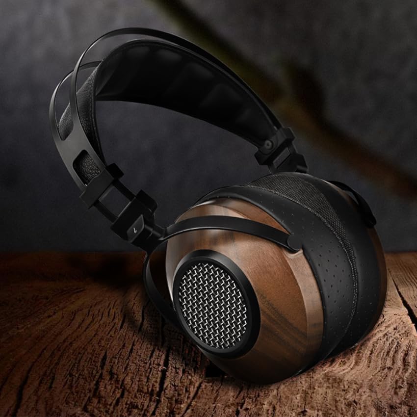 SIVGA SV023 オープン バック ヘッドホン ウォールナット – 01Diverse