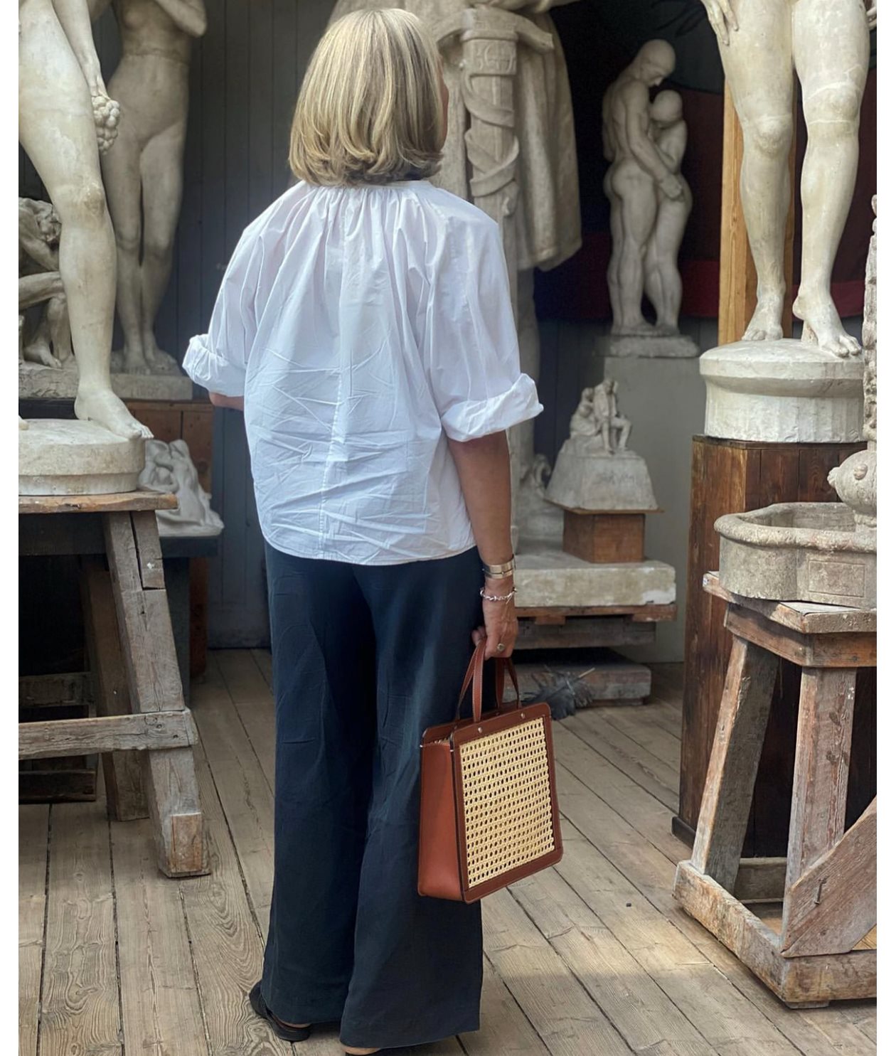 Palmgrens - Classic Rattan Bag - Leather since 1896