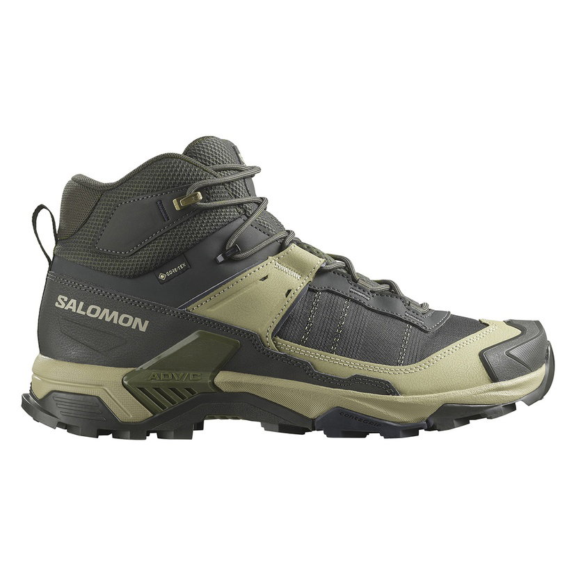 Salomon X Ultra 5 Mid Gore-Tex Erkek Haki Outdoor Bot L47754300