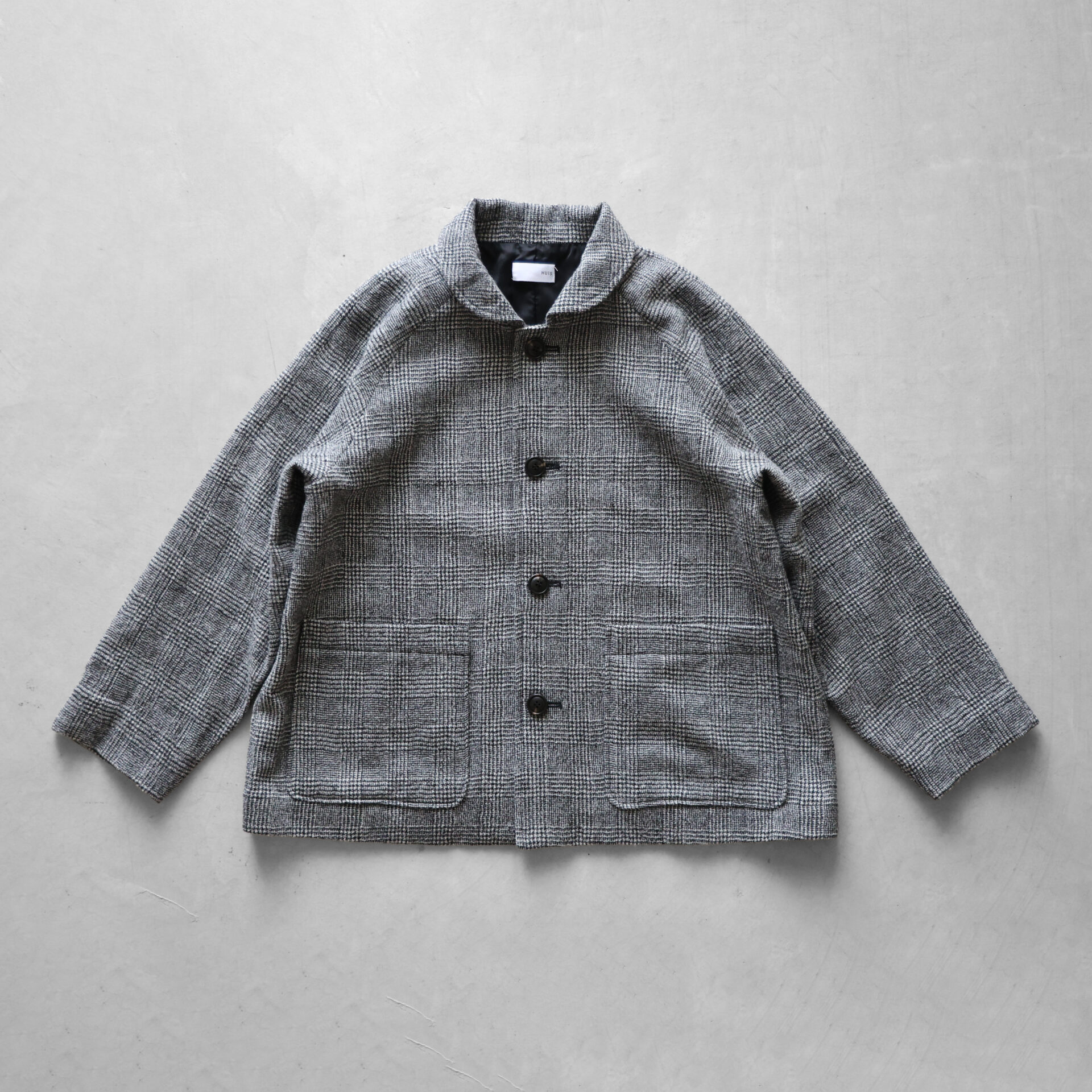 HUIS×尾州”縮絨ウールショートコート【ユニセックス】319をリリース