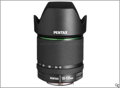 Pentax smc DA 18-135mm F3.5-5.6ED AL IF DC WR lens: DPReview