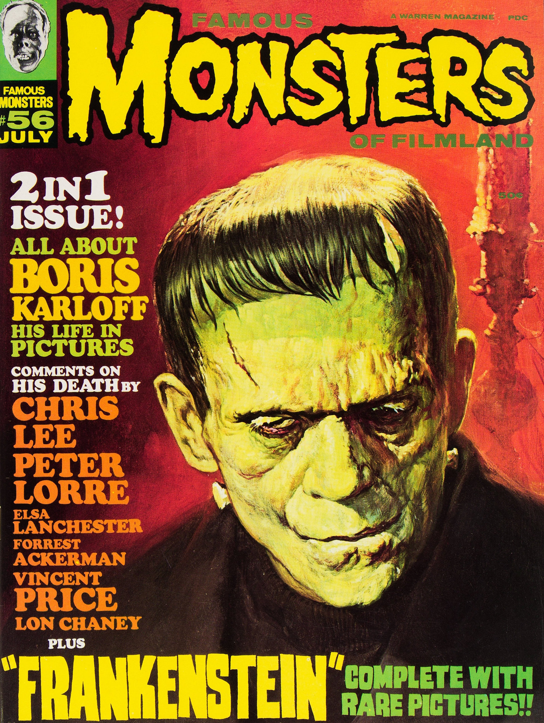 13 FAMOUS MONSTERS COVERS: A Forrest J. Ackerman Birthday