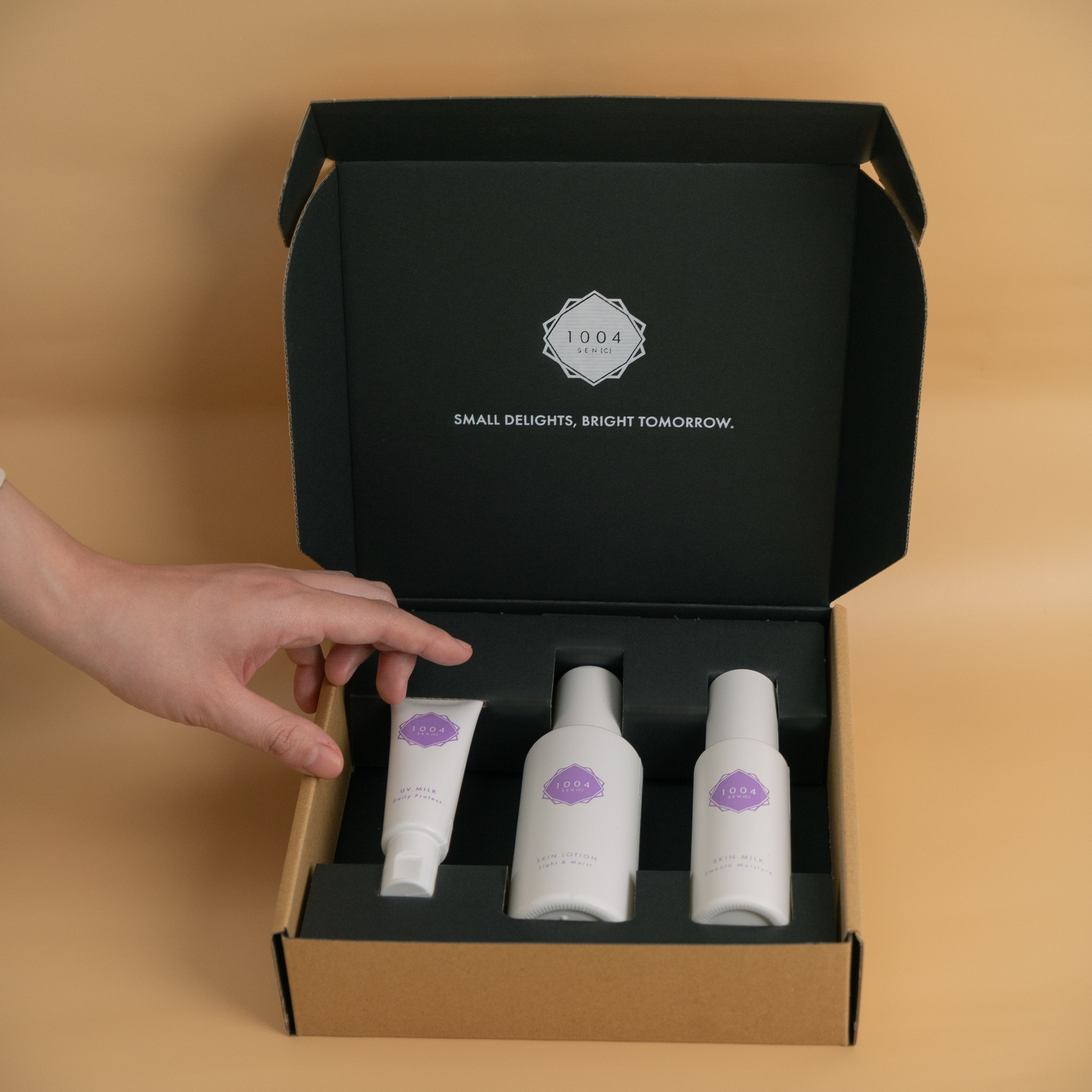 1004 SEN[C] 3ステップ スキンケアセット（化粧水・乳液・日焼け止め