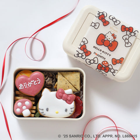 ハローキティ HELLO KITTY × Hoppetta クッキーボックス ◎ / 記念日