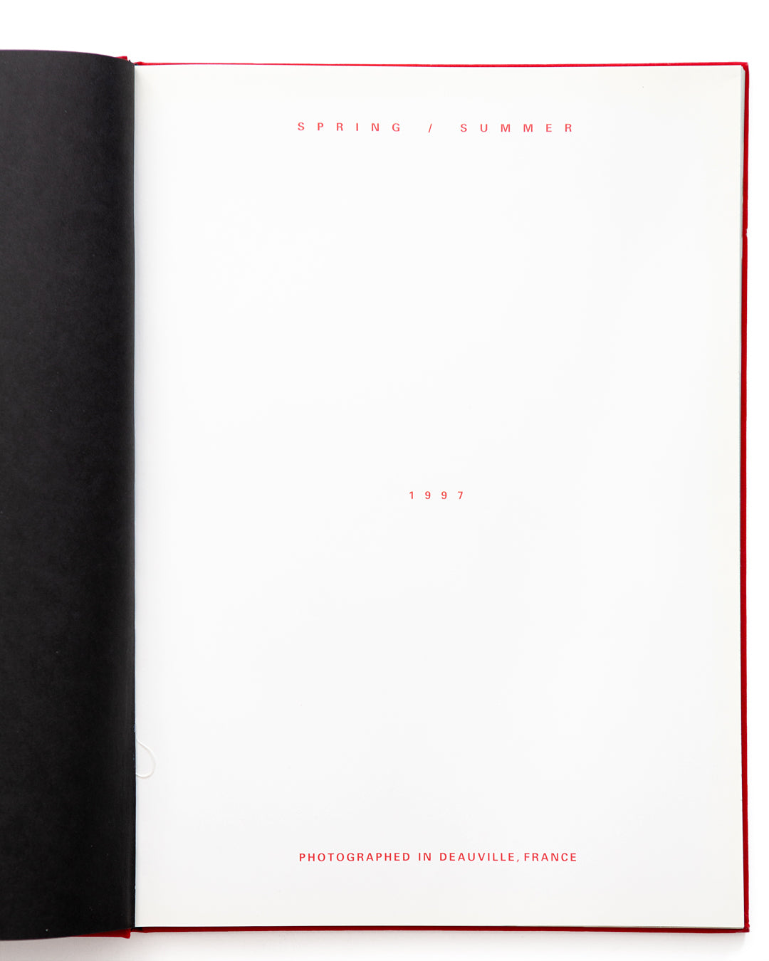 Juergen Teller - Hugo Boss 1997 Spring/Summer – 10 BOOKS 10 COLORS