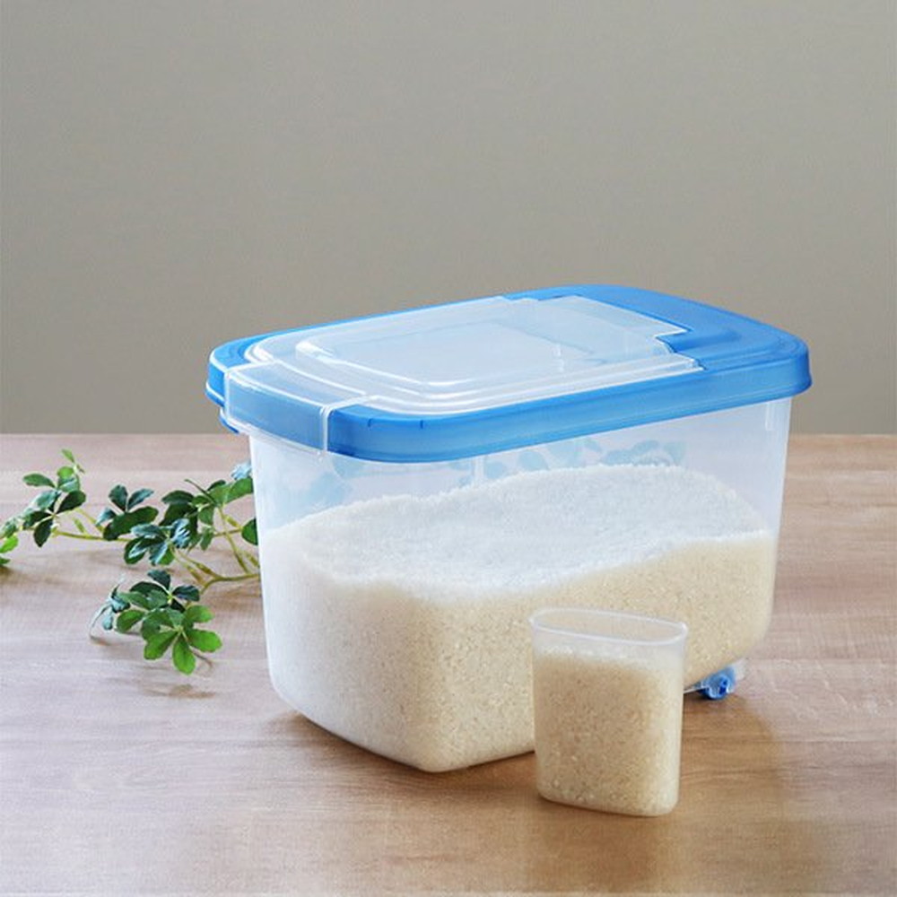 岩崎工業 Lustroware スライド 米びつ 5型 5kg B-1900PN｜うさマート