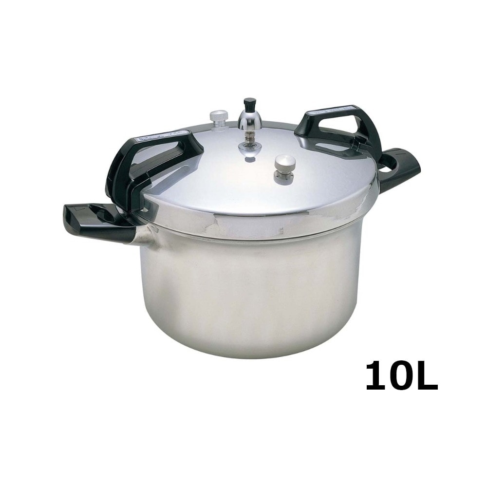 ヘイワ アルミ 両手 圧力鍋 10L PCD-10W｜うさマートジャパンサービス