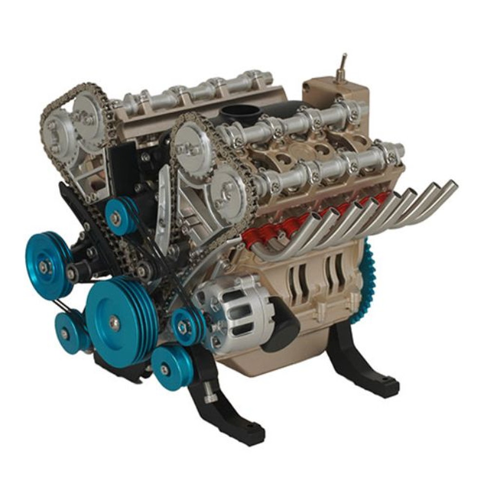 FlukeForest V8 DOHC エンジン模型 エンジン組立キット FA-V8｜うさ